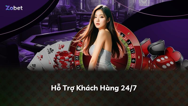 Hỗ Trợ Khách Hàng 24/7