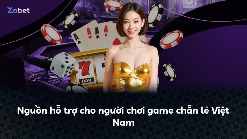 Nguồn hỗ trợ cho người chơi game chẵn lẻ Việt Nam