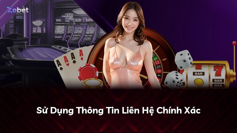 Sử Dụng Thông Tin Liên Hệ Chính Xác